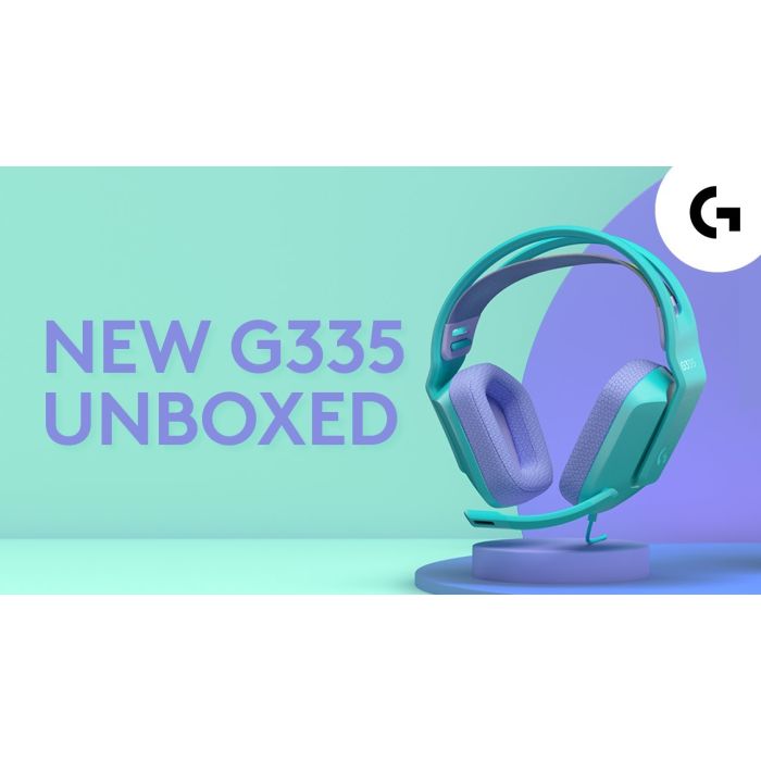 Unboxed | G335 Wired Gaming Headset [Small, Light & Minty Fresh]