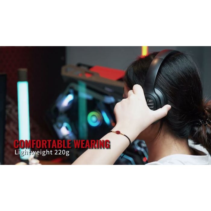 MH360 Sports Red Wireless Headset | Bold Style & Premium Sound