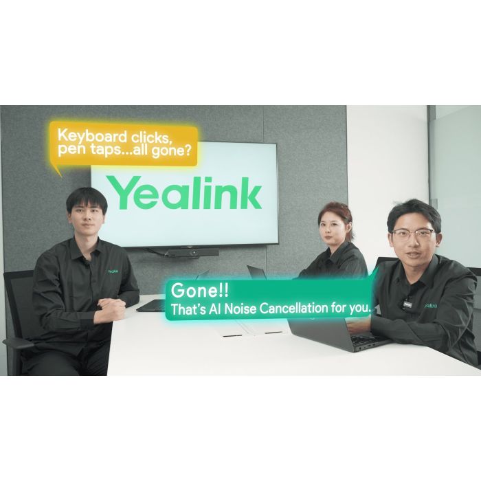 Yealink SP92 vs. Open Office Noise—Watch What Happens