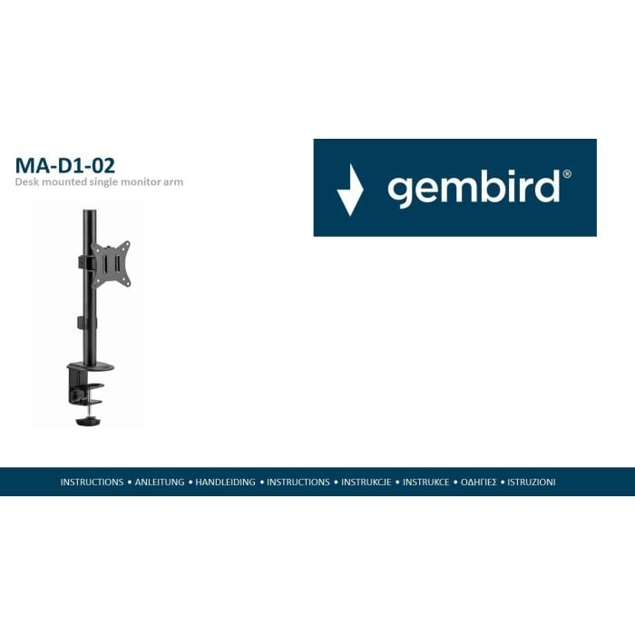 Gembird MA-D1-02 Installation Instructions