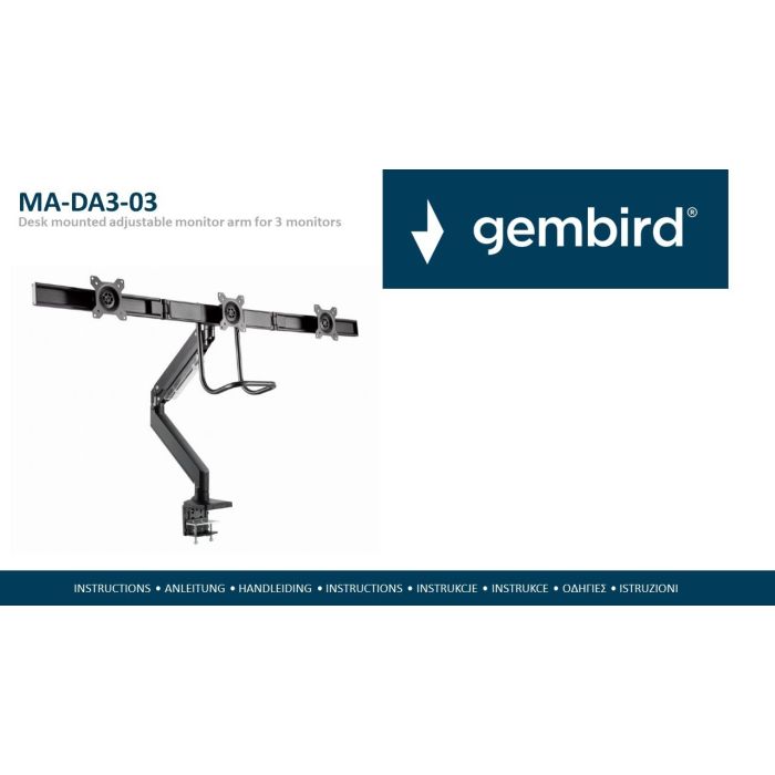 Gembird MA-DA3-03 Features