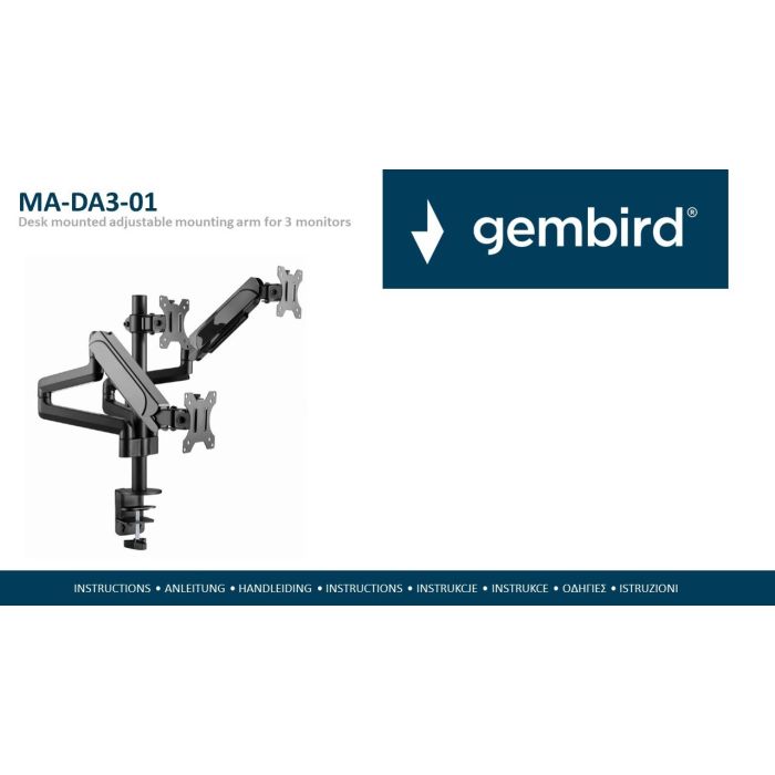 Gembird MA-DA3-01 Features