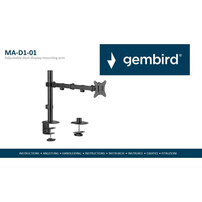 Gembird MA-D1-01 installation instructions