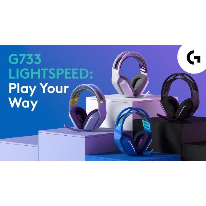 G733 LIGHTSPEED Wireless Gaming Headset - Play Your Way
