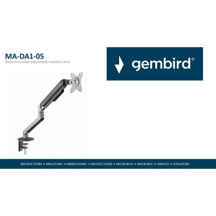 Gembird MA-DA1-05 Installation Instructions