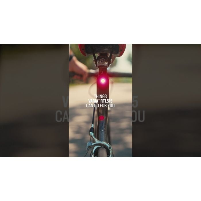 Don’t: Worry about cars when you’re riding a bike. Do: Get a #Varia RTL515. | Garmin