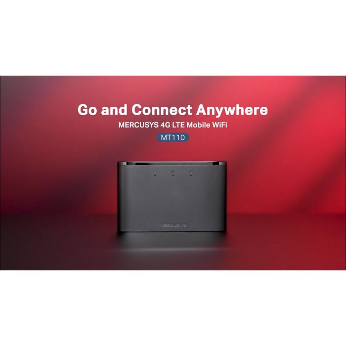 Go and Connect Anywhere with MERCUSYS Mobile WiFi MT110