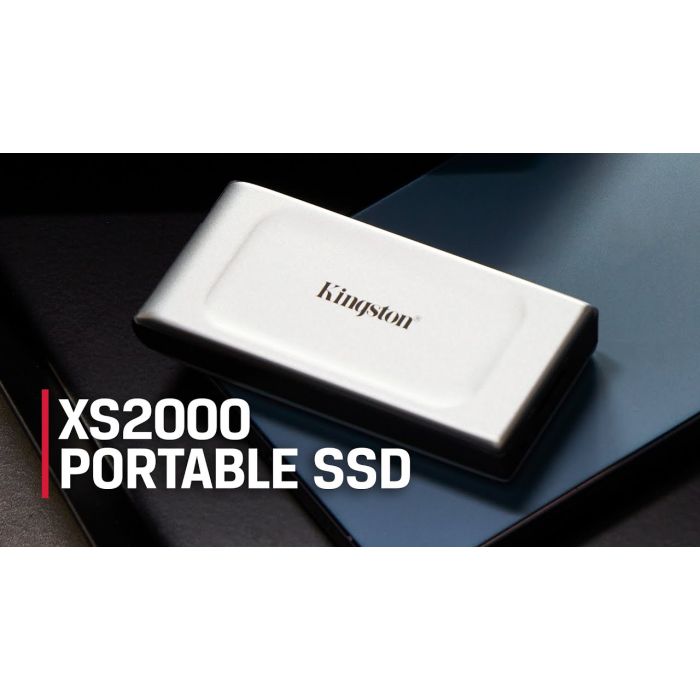 500GB – 2TB External SSD with USB-C – Kingston XS2000