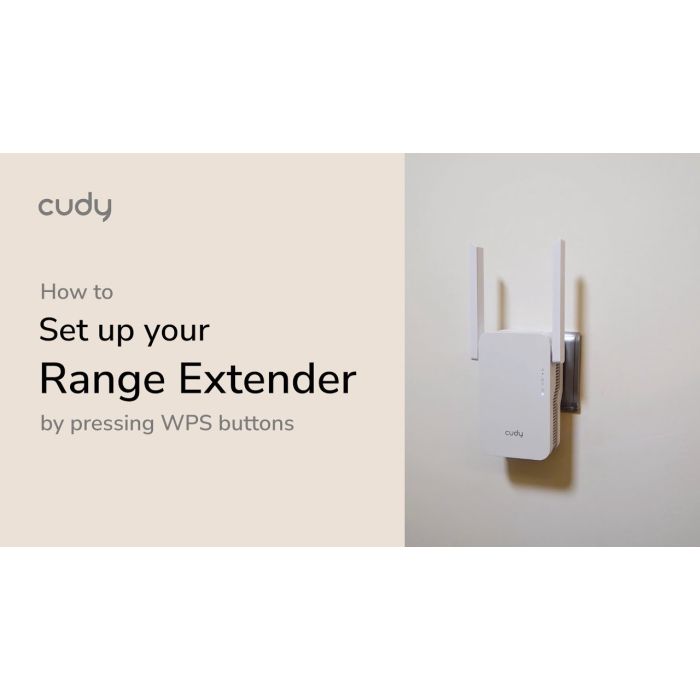 Set up your Cudy range extender | RE3600 RE3000 RE1800 RE1200 RE300 | Cudy