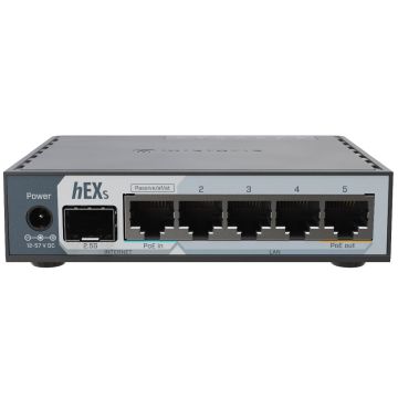 Ruter MikroTik hEX S E60iUGS 5x GB LAN / SFP 2.5G / USB 3.0
