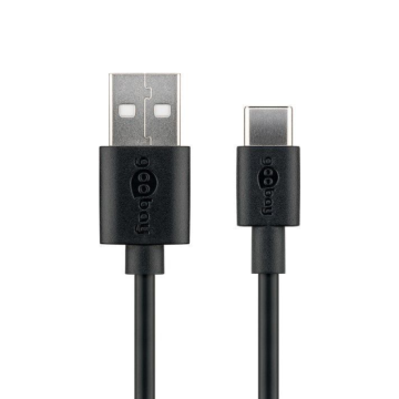 Kabl USB A 2.0 - USB C, 0.5m-3m