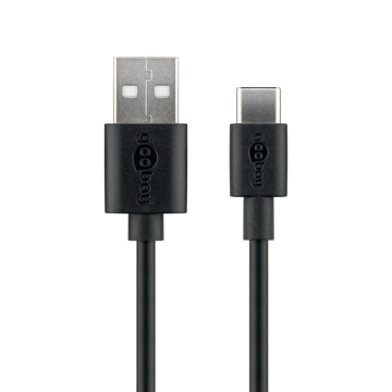 Goobay USB-A m - USB-C m kabl (0.1m)