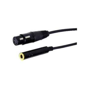 Kabl XLR F- Mono 6,3mm F 6m