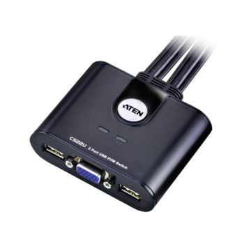 KVM VGA switch Aten CS22U-AT 2 port sa kablovima