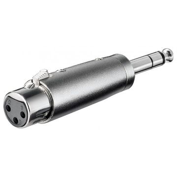 Adapter XLR f - 6.3mm STm 27514