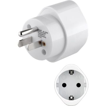 Adapter Schuko - US 3pin utikač 45355