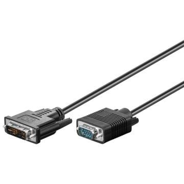 Kabl DVI-I m - VGA m 1.5m Cable-195