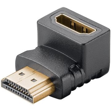 Adapter HDMI F-HDMI M 270° L 8K