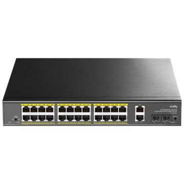 CUDY GS1026PS2 24-portni PoE switch sa 2 SFP porta + 2 Uplink porta