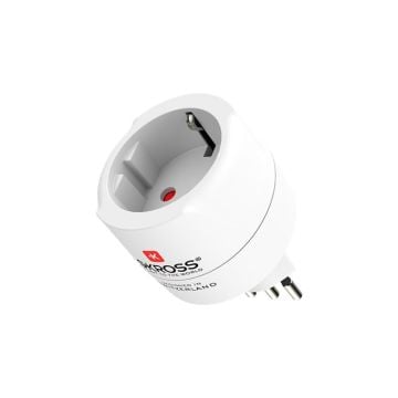 Putni adapter šuko - Švajcarska, Brazil, Italija