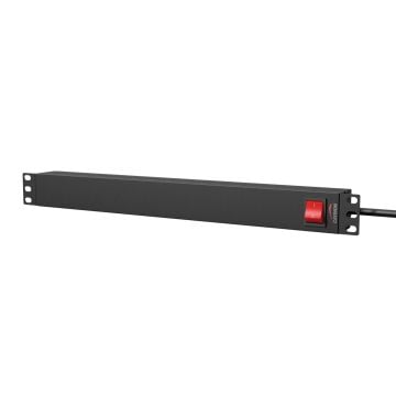 CAYMON-PSR119GS-B-9X-GERMAN-SOCKETS-REAR-SWITCH-BLACK