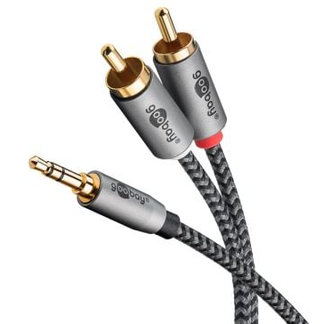 Goobay kabl 3.5mm ST - 2x RCA m