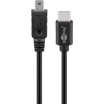 Goobay USB 2.0 kabl USB-C m-USB-B m 0,5m