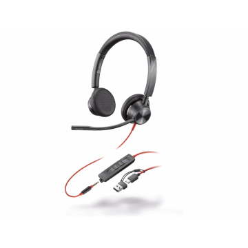 HP Poly BW 3325 slušalice Microsoft Teams sertifikovane USB-C HS + USB-C/A