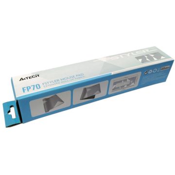 A4Tech FP70 SILVER - XL podloga za miš 300x750mm, prirodna guma, srebrna