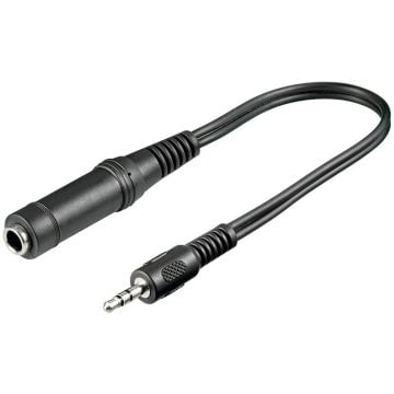 Adapter 3.5mm - 6.3mm 20cm