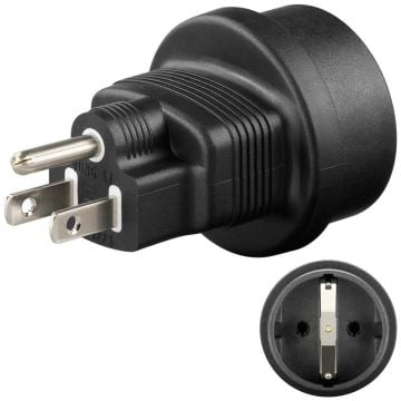 Adapter US/Japan - Schuko 95308