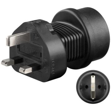 Adapter Schuko - UK 3pin utikač 95307