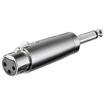 Adapter XLRf - 6.3mm MOm XLR-3FJPM