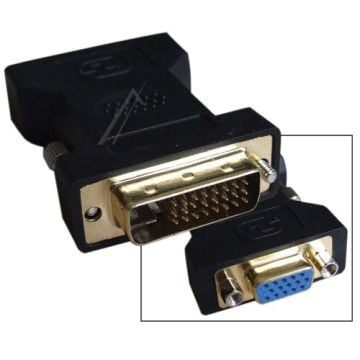 Adapter DVI-D m - VGA f