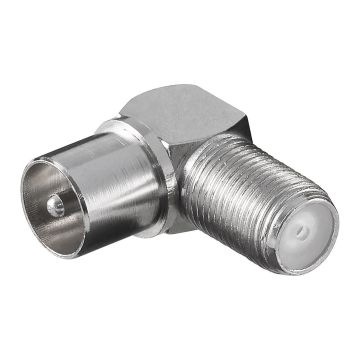 Adapter RF m - F f pod uglom 12236