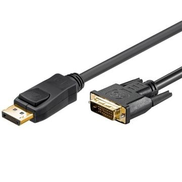 Kabl DisplayPort - DVI, 3m-5m