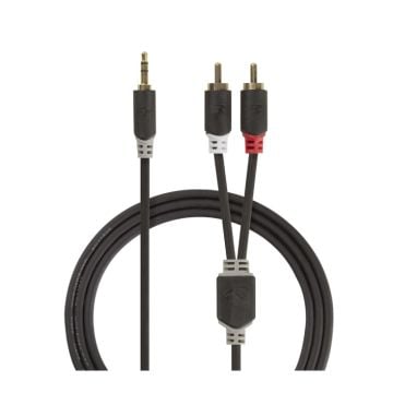 Kabl 1x 3.5mm m - 2xRCA m, 1m - 10m