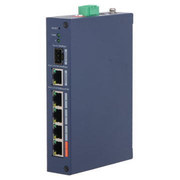 Dahua Layer 2 upravljivi PoE 6-portni switch sa 4 PoE portova CHS4106-4ET-60