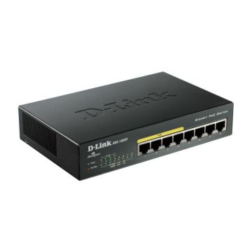 D-Link 8-portni PoE switch DGS-1008P