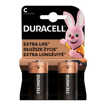 Duracell alkalne baterije C DUR-LR14/BP2