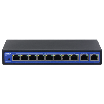 Dahua kontroler za wireless access pointe sa 8-portnim PoE svičom EAC10-P