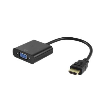 Adapter HDMI m - VGA f i audio kabl 3.5mm HDMI-VGA-CAB