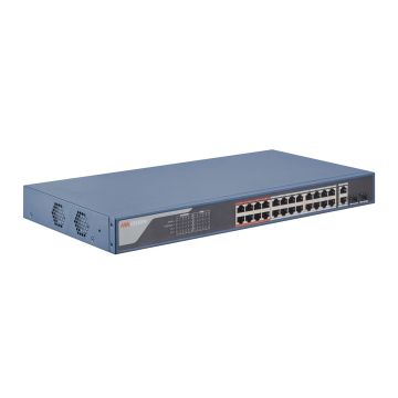 HikVision DS-3E1326P-EI/M 24-portni PoE switch + 1x SFP