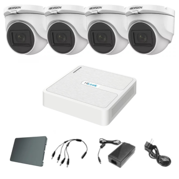 HikVision komplet 4 kamere 2Mpix