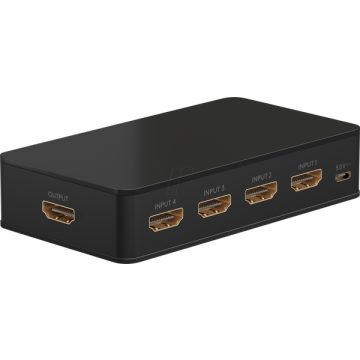Goobay HDMI Switcher 4 u 1, 4K@60Hz (spliter)