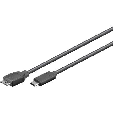 Kabl USB 3.0 micro B - USB 3.1 C 0.6m 67995