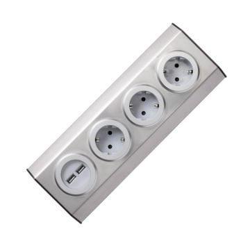 Podsklop sa 3 utičnice KNV03/USB