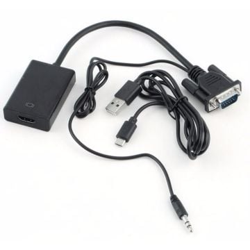 Adapter VGA - HDMI sa V2H audio kablom