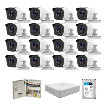 HikVision komplet 16 Full HD Lite kamera