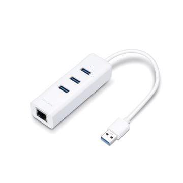 TP-Link USB-A hub sa 3 porta + 1 Gigabit Ethernet Port UE330